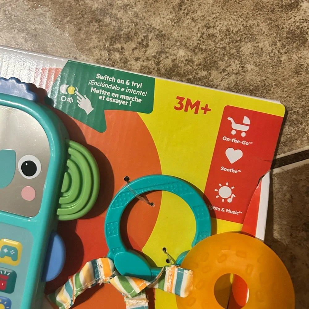 Bright Starts Morning Commute Learning Toy Set -‎ Blue and Orange